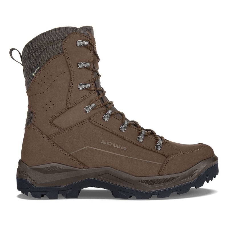 LOWA Boots Men's Renegade II N GTX Hi TF-Dark Brown