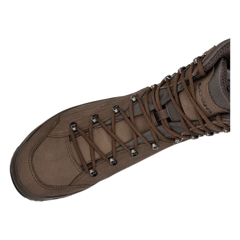 LOWA Boots Men's Renegade II N GTX Hi TF-Dark Brown