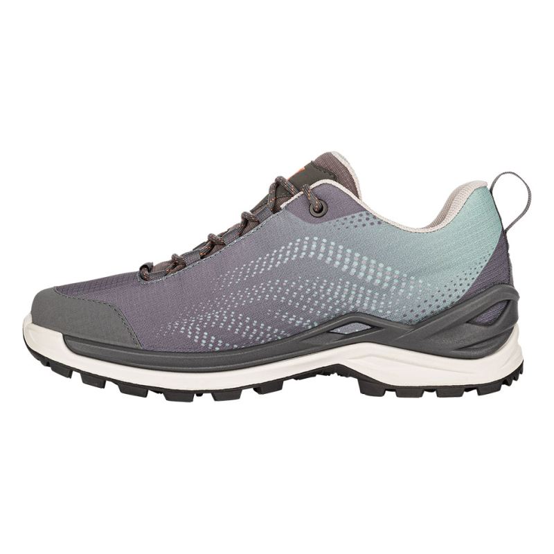 LOWA Boots Women's Zirrox GTX Lo Ws-Grey/Jade