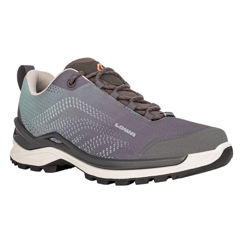 LOWA Boots Women's Zirrox GTX Lo Ws-Grey/Jade