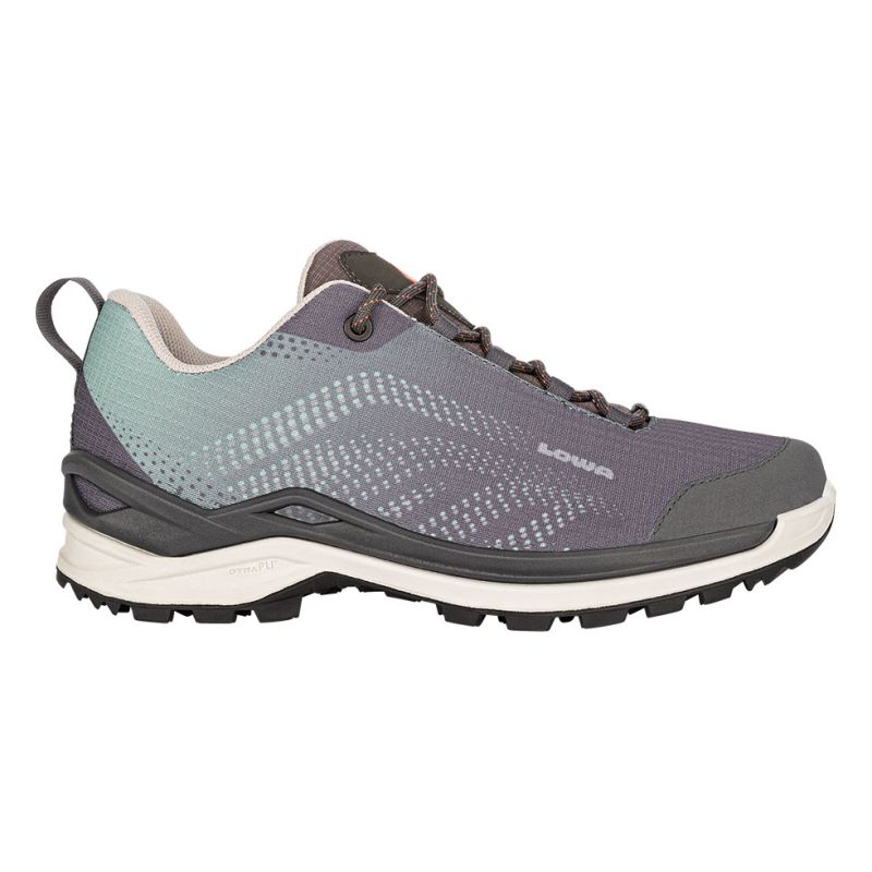 LOWA Boots Women's Zirrox GTX Lo Ws-Grey/Jade